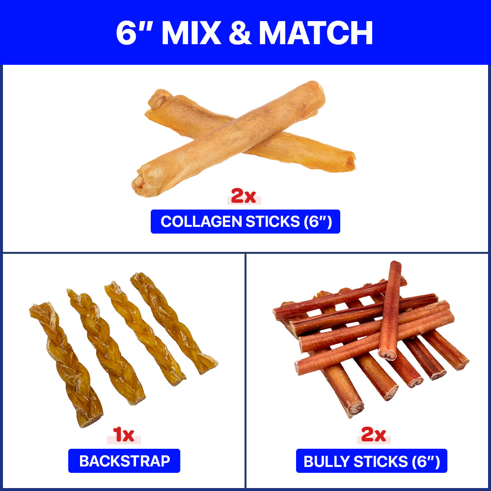 6" Mix & Match Deals 5 PCS