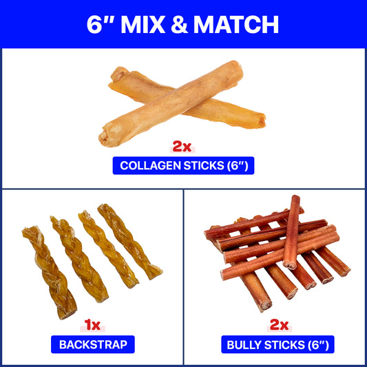 6" Mix & Match Deals 5 PCS