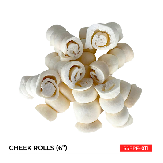 Cheek Rolls 6"