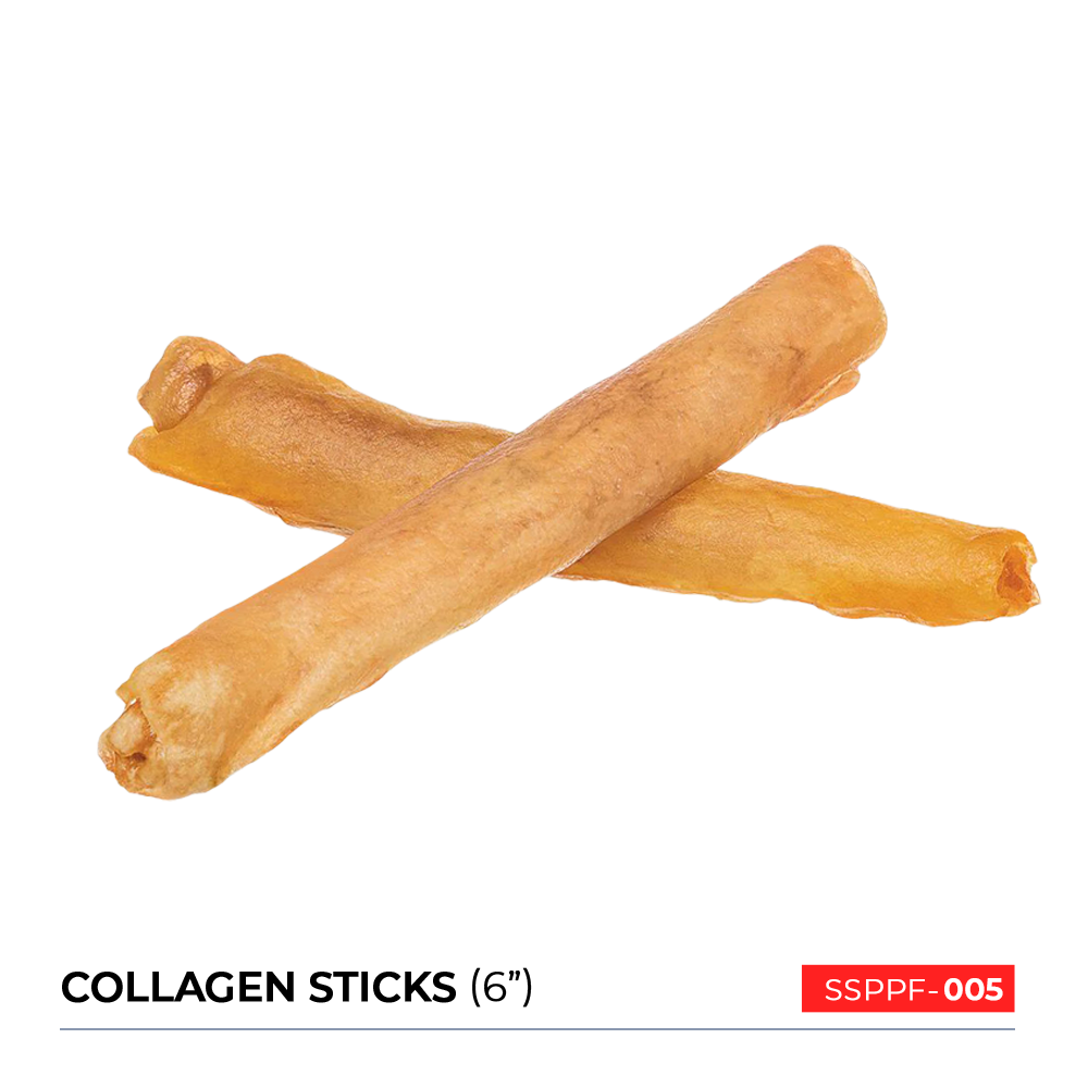 Collagen Sticks 6"