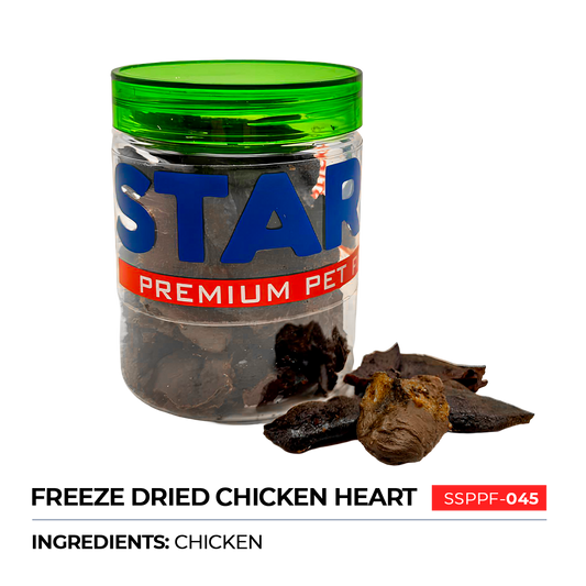 Freeze Dried Chicken Heart