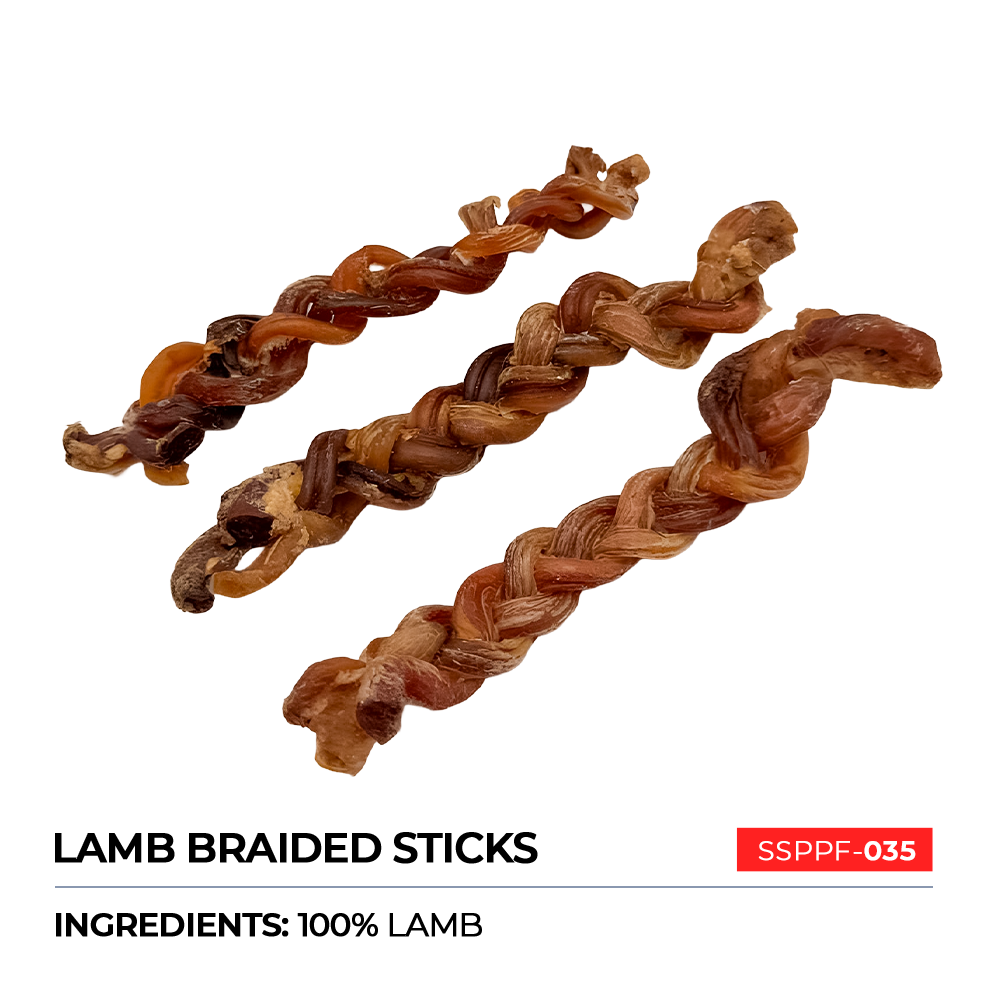 Lamb Braided Sticks