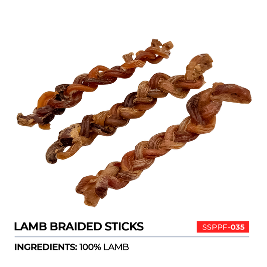Lamb Braided Sticks