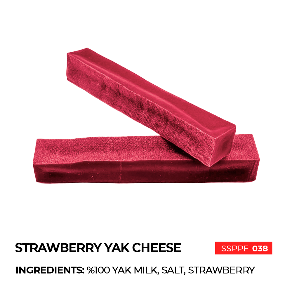 Strawberry Yak Cheese
