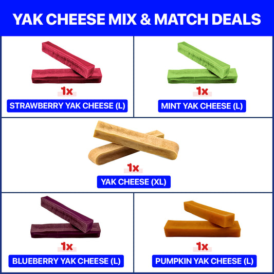 Yak Cheese Mix & Match Package 5 PCS