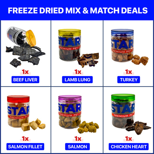 Mix & Match Freeze Dried Deals 6 PCS