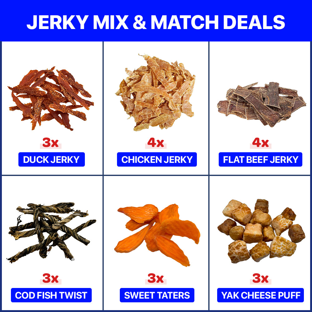 Mix & Match Jerky Deals 20 PCS $30